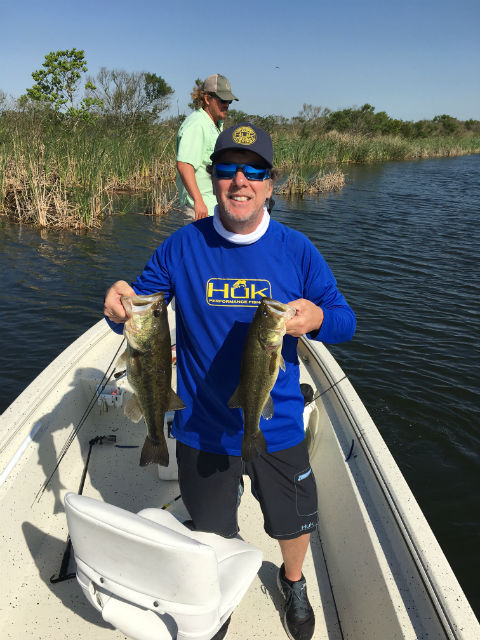 bass fishing in Lake Seminole