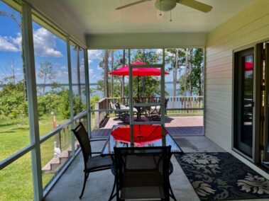 Large boathouse with power