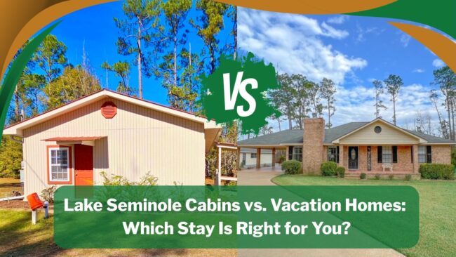 Lake Seminole Cabins vs. Vacation Homes Which Stay Is Right for You Lake Seminole Cabins vs. Vacation Homes: Which Stay Is Right for You?