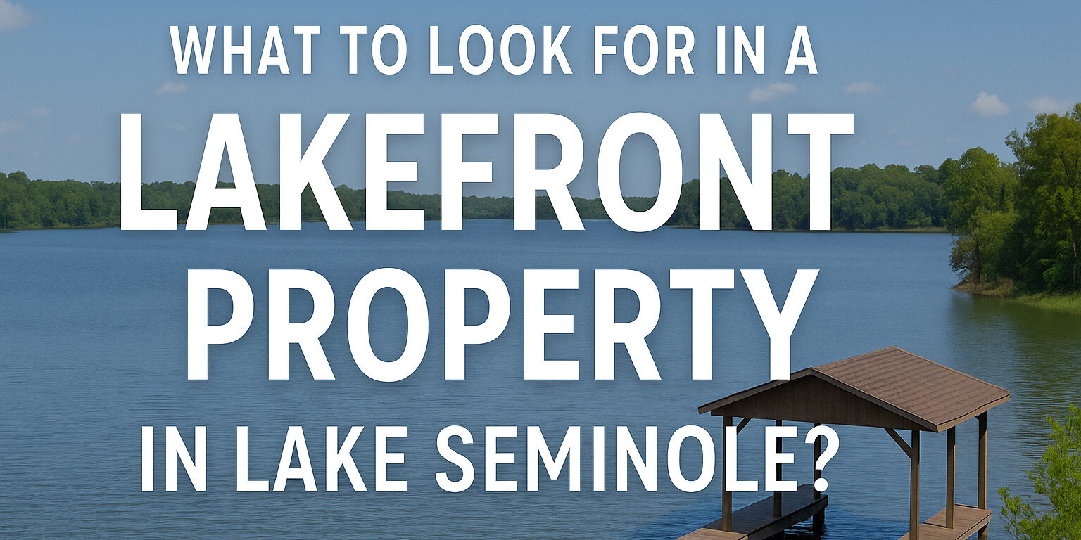 Lakefront Property in Lake Seminole