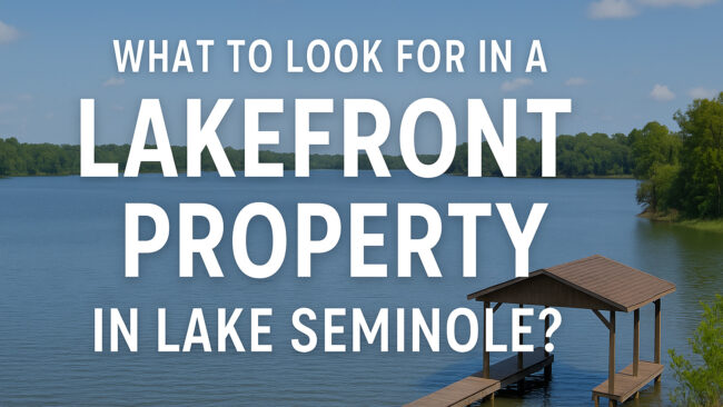 Lakefront Property in Lake Seminole Lakefront Property in Lake Seminole