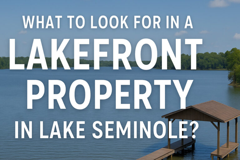Lakefront Property in Lake Seminole
