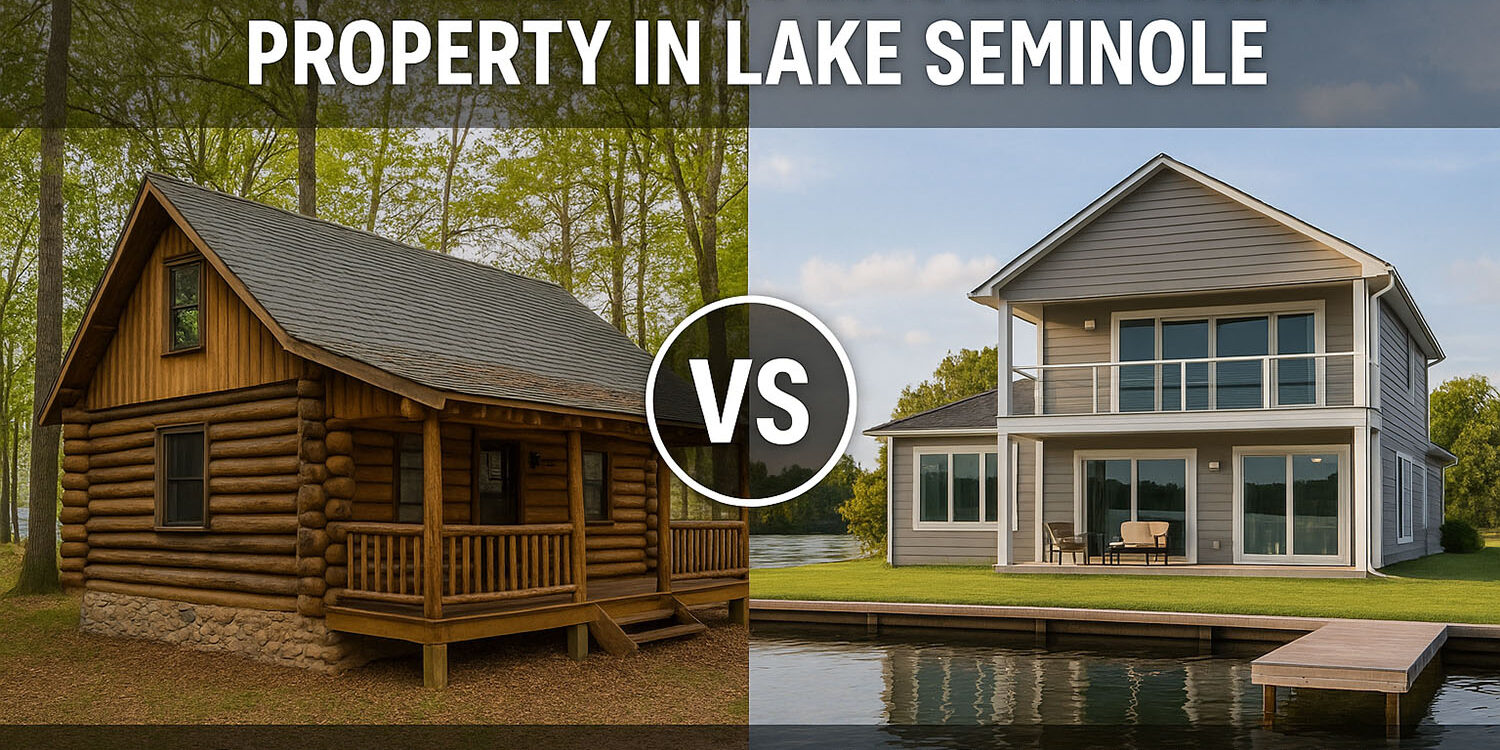 Cabin and a Vacation Home in Lake Seminole