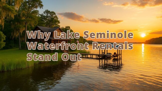 Lake Seminole Waterfront Rentals Stand Out