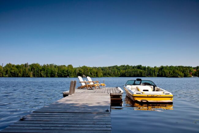 Boat to Lake Seminole