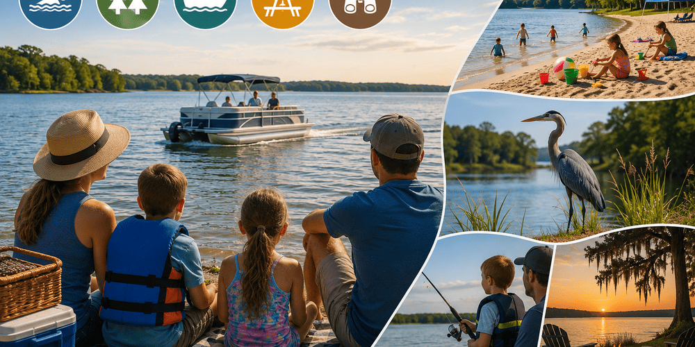 Families Do at Lake Seminole Besides Fishing Family fun at Lake Seminole